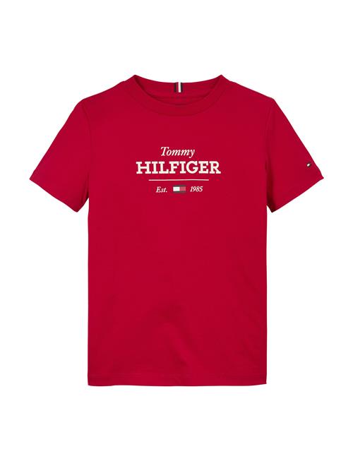 Monotype 1985 Reg Tee Ss Tommy Hilfiger Red