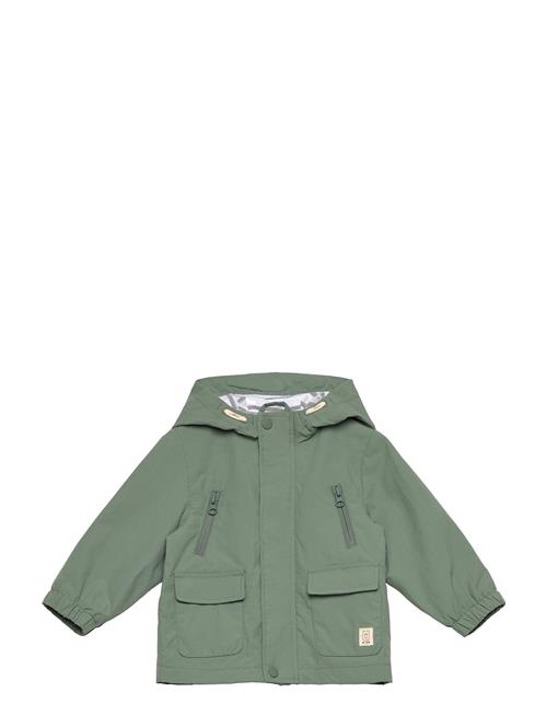 Quilted Hooded Parka Mango Green