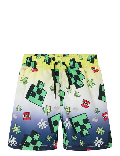 Nkmmyx Minecraft Swimshorts Bfu Name It Yellow