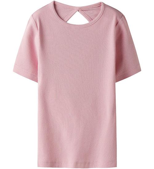 Name It T-shirt - Rib - NkfJalgos - Cameo Pink