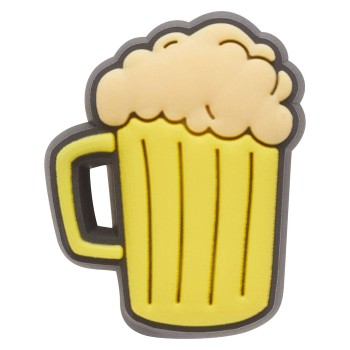 Crocs Jibbitz Beer Gul One Size Barn