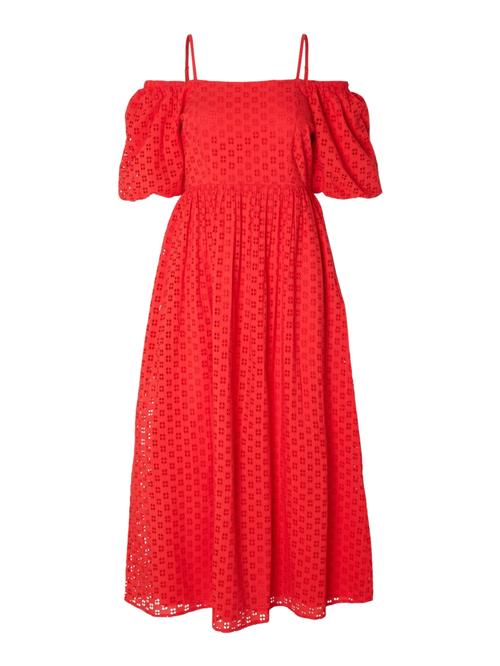 SELECTED FEMME Sommerkjole 'Anelli'  brandrød