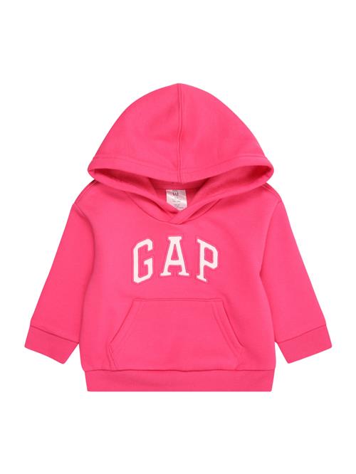 Se GAP Sweatshirt  neonpink / hvid ved About You