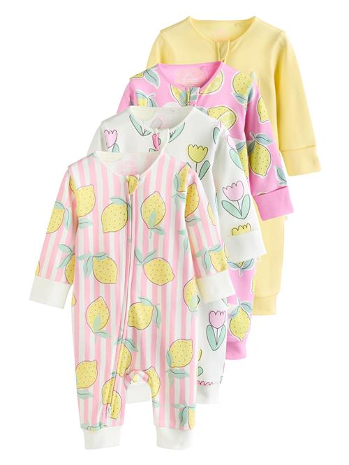Next Nattøj  gul / mint / pink / hvid