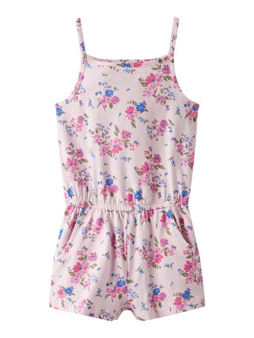NAME IT Overall 'NMFVIGGA'  blå / oliven / lyserød / lys pink