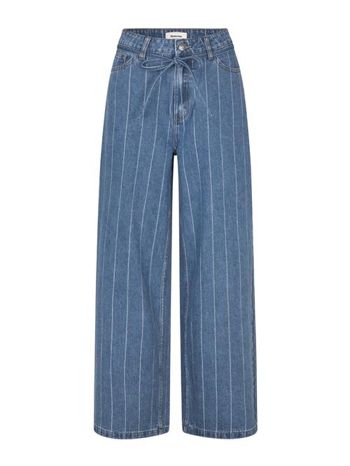 modström Jeans  blue denim / hvid