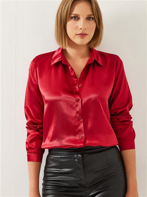 Bianco Lucci Bluse  rød