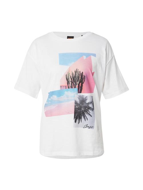 BOSS Shirts 'C_Eband_4'  lyseblå / pink / sort / hvid