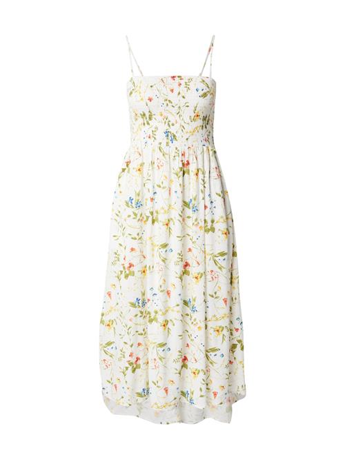 VERO MODA Sommerkjole 'VMEASY JOY'  siv / orange / rød / hvid