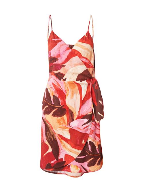 ONLY Sommerkjole 'ONLAlma'  sand / brun / pitaya / rustrød