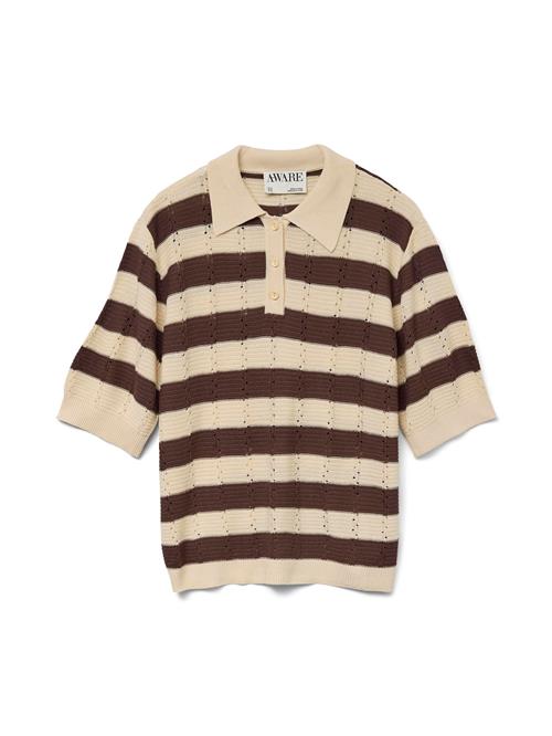 VERO MODA Pullover 'VMRandi'  beige / brun