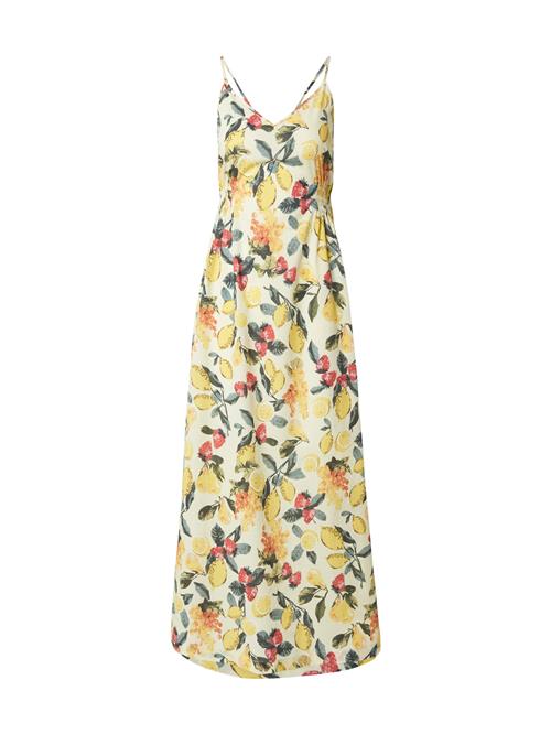 VERO MODA Sommerkjole 'VMLemony'  blå / gul / grøn / hvid