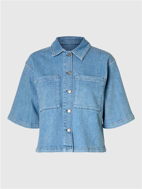 SELECTED FEMME Bluse  blue denim