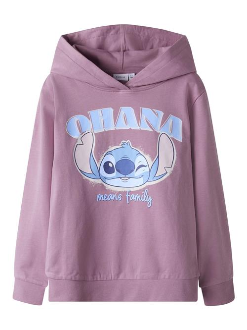 NAME IT Sweatshirt 'NKFPastri Stitch'  lyseblå / lilla / offwhite