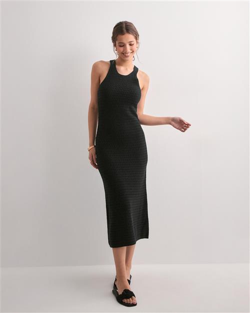 Vero Moda - Sort - Vmmalavi Sl 7/8 Dress Ga Se
