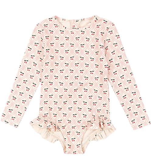 Konges Sløjd Badedragt - Merle - Cherry Pink MOTIF