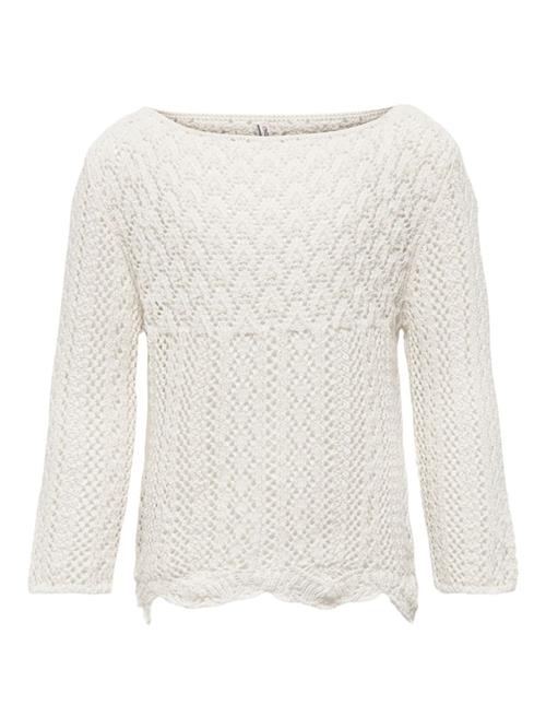 ONLY GIRLS Pullover  hvid
