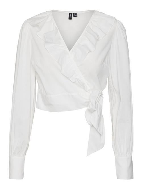 VERO MODA Bluse 'NOAJANE'  hvid