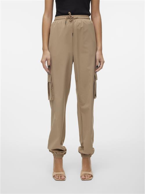 VERO MODA Cargobukser 'Kimberly'  brun