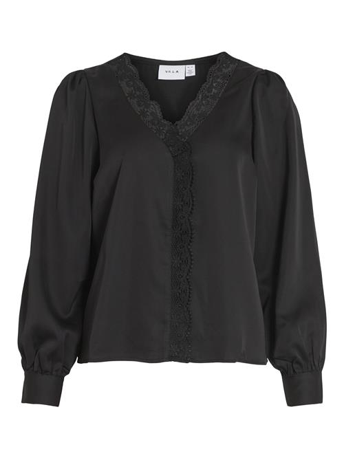 VILA Bluse  sort