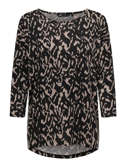 ONLY Shirts 'ONLElcos'  mørkebeige / sort