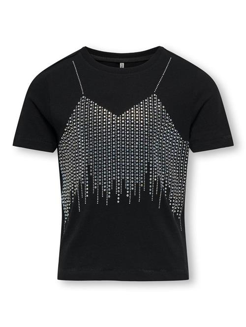 ONLY GIRLS Bluser & t-shirts 'Billie'  sort / sølv