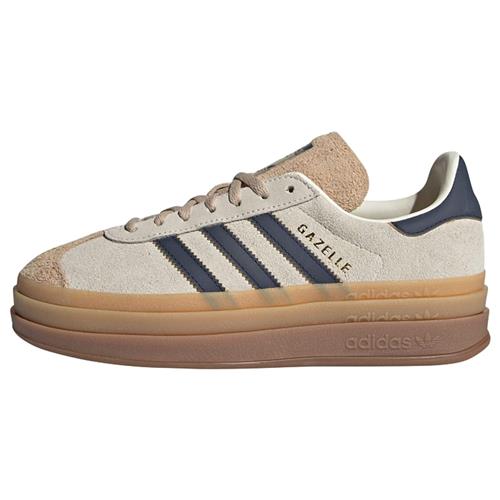 ADIDAS ORIGINALS Sneaker low 'Gazelle Bold'  beige / navy / offwhite