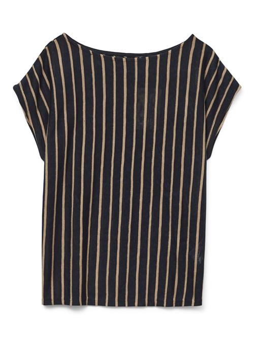 Se VERO MODA Shirts 'VMLANA'  navy / mokka ved About You