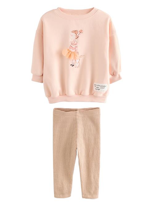 Next Sæt  mørkebeige / rosé / pudder