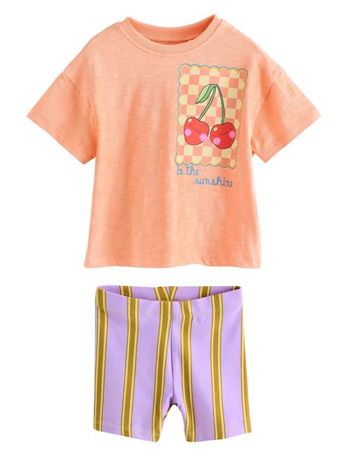 Next Sæt  azur / lavendel / orange / rød