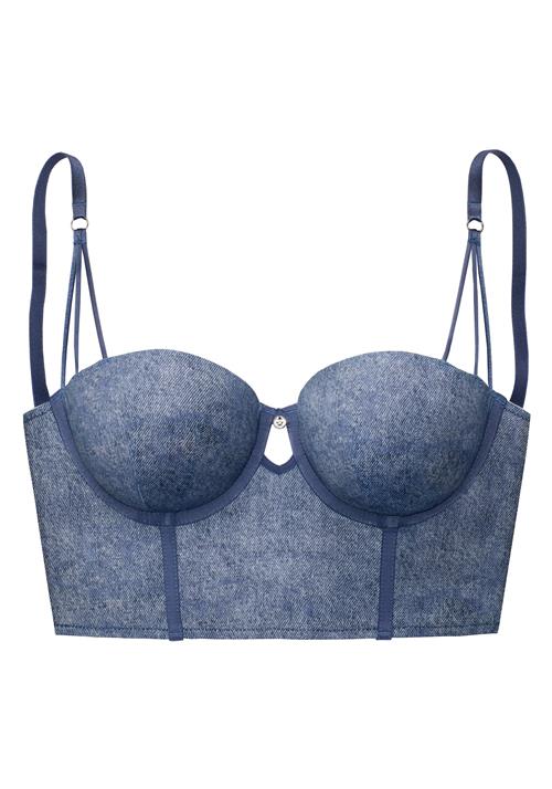 VIVANCE Korsage  blue denim