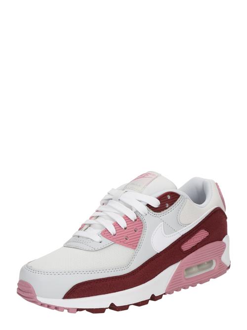 Nike Sportswear Sneaker low 'AIR MAX 90 SE'  lysegrå / lyserød / mørkerød / hvid