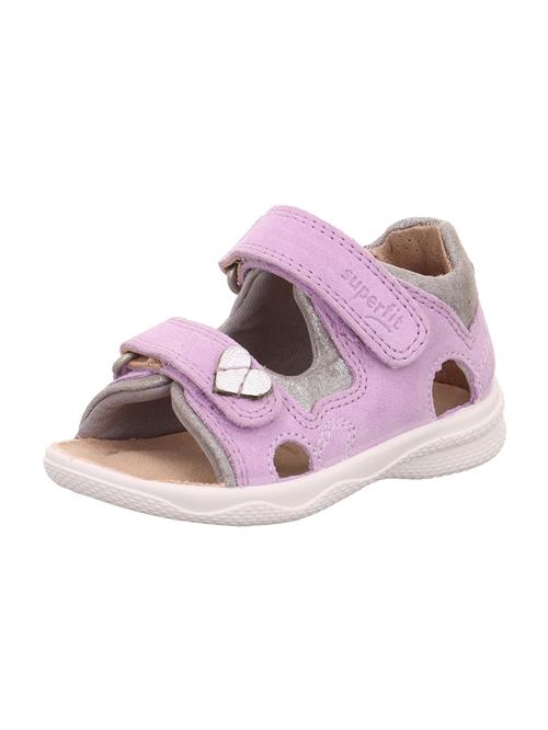 SUPERFIT Sandaler 'POLLY'  blomme / sølv