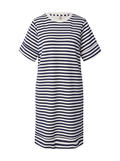 Soyaconcept Kjole  navy / hvid