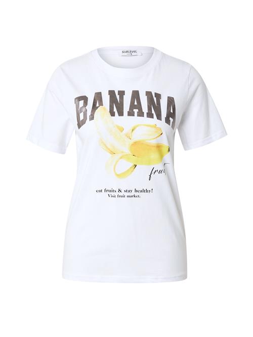 Sublevel Shirts  gul / sort / hvid
