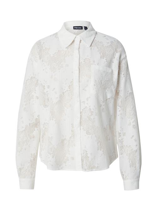 PIECES Bluse 'PCNorinne'  hvid