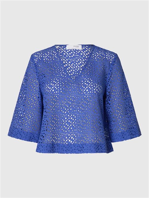 SELECTED FEMME Bluse  blå