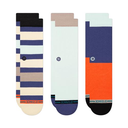 Stance Sokker 'Bayside'  beige / mørkeblå / mint / sort