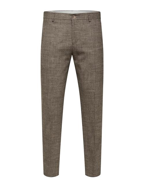 Slhslim-Oasis Linen Trs Noos Selected Homme Grey