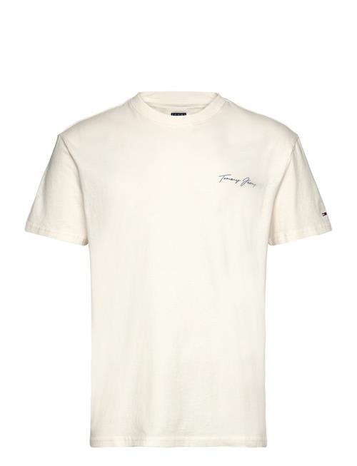Tjm Reg Sig Sailing Ss Tee Ext Tommy Jeans White