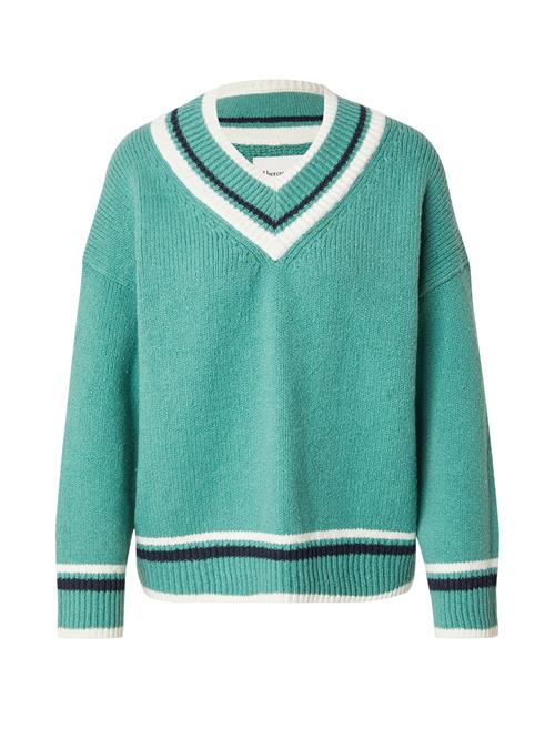 Abercrombie & Fitch Pullover  petroleum / sort / hvid