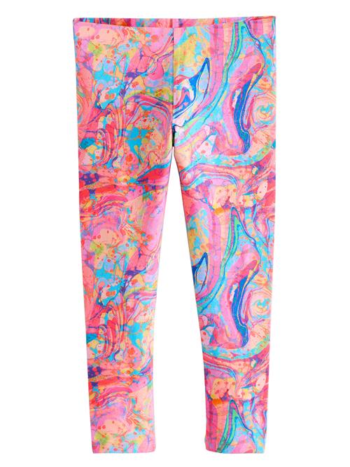 Next Leggings  lyseblå / gul / abrikos / pink