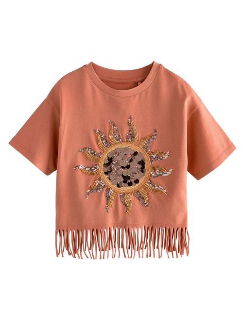 Next Bluser & t-shirts 'Sun'  beige / guld / orange