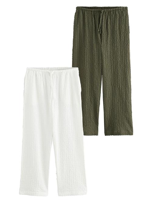 Next Pyjamasbukser  ecru / oliven