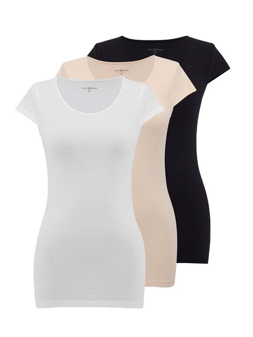 WESTMARK LONDON Undertrøje ' OLIVIA '  nude / sort / hvid
