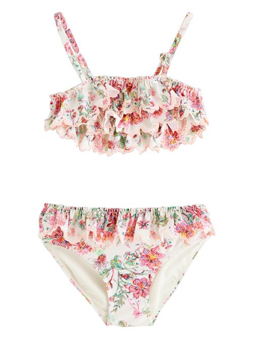 Next Bikini  beige / grøn / lyserød / kirsebærsrød