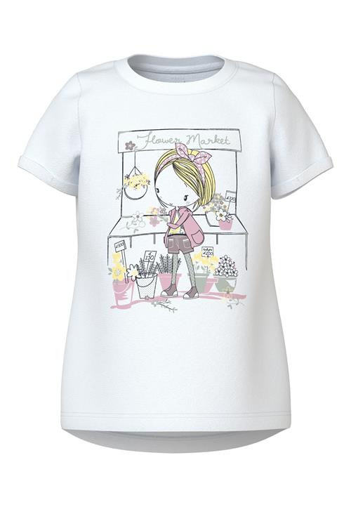 NAME IT Bluser & t-shirts 'NMFVIX'  lys pink / hvid