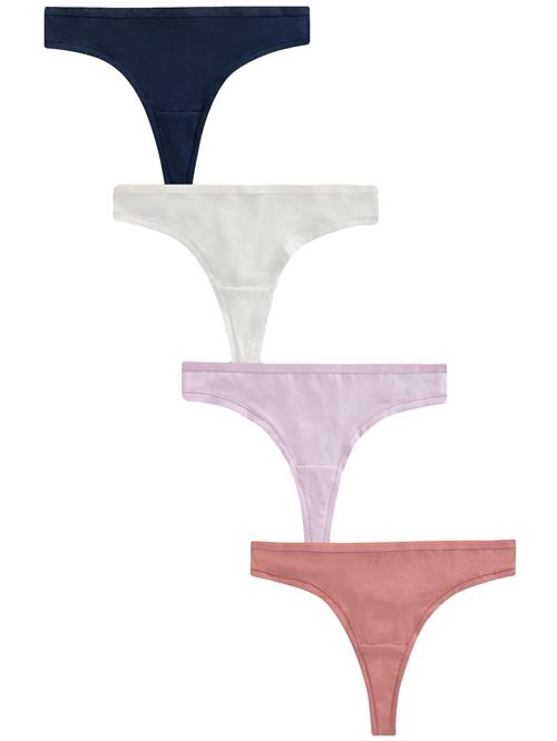 Next String  navy / lilla / orange / hvid
