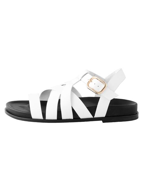 Se Next Sandaler  hvid ved About You