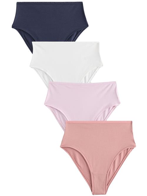 Next Slip  navy / lilla / lyserød / hvid